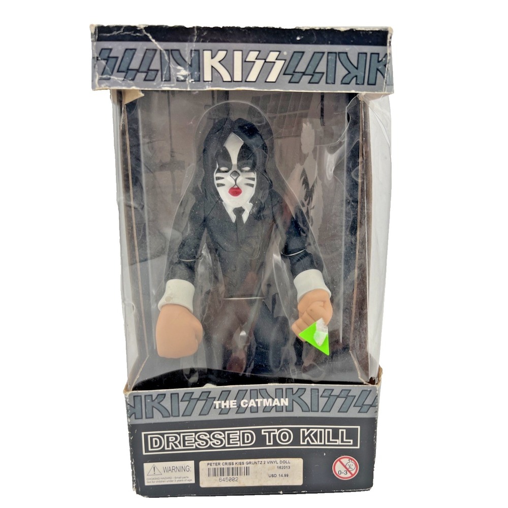 Vintage KISS "Dressed To Kill: The Demon" Gruntz Figure 2003